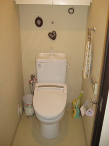 お掃除も収納もばっちり！TOTOレストパルに交換